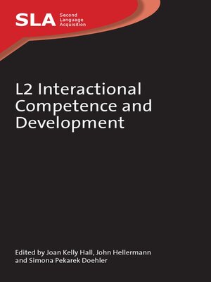 cover image of L2 Interactional Competence and Development